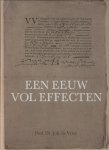 Johannes Vries,  E. Damen,  K. Kamp - Een eeuw vol effecten