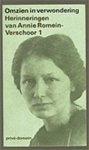 Annie Romein-Verschoor - Omzien in Verwondering 1 Herinneringen van Annie Romein-Verschoor