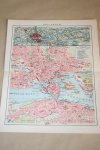  - Oude kaart/ plattegrond - Stockholm  - circa 1905