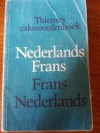 redactie - Thieme's zakwoordenboek Nederlands-Frans, Frans-Nederlands