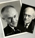 VAN HOOGENBEMT, Albert - Albert van Hoogenbemt [2 portretfoto's] originele afdrukken