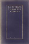 Boutens P.C. - Vergeten liedjes