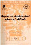 Biersteker, P.A. and A.M. van Leeuwen - Report on physiological effects of altitude