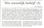 Demoed, E.J. - HET MENSELIJK BEDRIJF (3) Demoed, E.J. - HET MENSELIJK BEDRIJF (3)