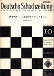 Rudolf Teschner (Herausgeber) - Deutsche Schachzeitung 1972 -Heft 5 bis 12