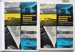 Rowe R.E. - Concrete Bridge Design & Concrete Bridge Design Supplement  2 boeken boek 1 366 pp supplement 34 uitklapgrafieken