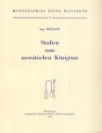 Inge Hofmann 160233 - Studien zum meroitischen Königtum