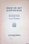 Eigeman, Prof.Mr. J.A. - Indië en het koninkrijk: een politiek-staatsrechtelijke studie