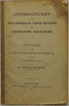 ARISTOTELES, ARISTOTLE, DITTMEYER, L. - Untersuchungen über einige Handschriften und lateinische Übersetzungen der aristotelischen Tiergeschichte. Programm des K. Neuen Gymnasiums zu Würzburg für das Jahr 1901/1902.