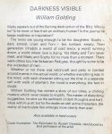 Golding, William - Darkness Visible (ENGELSTALIG)