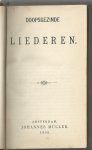Vries, Jo. de, J. Craandijk, L. Hesta, N.G. Knoop Coopmans, J.K. Tadema (redactiecommissie) - Gezangboek in gebruik bij de Vereenigde Doopsgezinde Gemeente te Haarlem, 2dln. in een band (1: Doopsgezinde liederen; 2: Christelijke gezangen)
