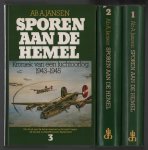 Jansen, Ab A. - Sporen aan de hemel, kroniek van een luchtoorlog - Set van 3 delen