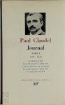 Paul Claudel 18943 - Journal I 1904 - 1932