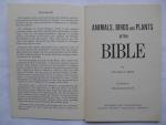 Smith, Willard S. - Animals, birds and plants of the Bible