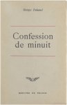 Duhamel Georges - Vie et aventures de Salavin 1, Confession de minuit Duhamel Georges - Vie et aventures de Salavin 1, Confession de minuit