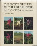 Luer, Carlyle A. - The Native Orchids of The United States and Canada excluding Florida