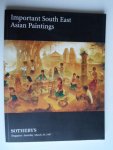 Catalogus Sotheby's - Important South East Asian Paintings