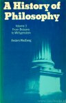 WEDBERG, A. - A history of philosophy. Volume 3. From Bolzano to Witgenstein.