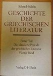 Willem Schmid 172479 - Die klassische Periode der griechischen Literatur VII 1.4