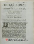 Moor, Bernhardinus de - Gedachtenis, zo van zynen dienst in verscheide gemeintens, in intréé- en afscheids-redenen, als van des Heeren oordelen en zegeningen over het land of byzondere steden, in verscheide leer-redenen / bewaart door Bernhardinus de Moor …waarbij: I...