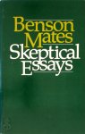 Benson Mates 53137 - Skeptical Essays