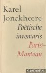 Jonckheere, Karel - Poetische inventaris