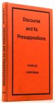 LANDESMAN, C. - Discourse and its presuppositions.