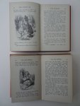 Carroll, Lewis. - Alice's adventures in Wonderland/ Through the looking glass and what Alice found there. 2 vols.