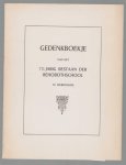 Fr Hakkers - Gedenkboekje met historisch overzicht over de periode 1888-1963 - 75 jarig bestaan der Rehobothschool)
