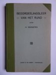 Veenstra, H.. - Beoordeelingsleer van het rund.