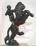 Christie's - European Furniture, Sculpture, Clocks, Carpets and Works of Art. Wednesday 20 and Thursday 21 December 2006. Including the Pharmaceutical Collection of the Late Dr. Wittop Koning