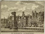 J. Bulthuis, K.F. Bendorp - Antieke prent Zeeland: De Koornbeurs te Middelburg.