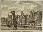 J. Bulthuis, K.F. Bendorp - Antieke prent Zeeland: De Koornbeurs te Middelburg. J. Bulthuis, K.F. Bendorp - Antieke prent Zeeland: De Koornbeurs te Middelburg.