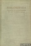 Oyen, prof.dr. H. van (redactie) - Philosophia. Beknopt handboek tot de geschiedenis van het wijsgerig denken. Tweede deel: Descartes, hedendaagsche wijsbegeerte