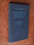 BEERMAN, V.A.M. - Stad en Meierij van 's-Hertogenbosch van 1648 tot 1672. De eerste vijf en twintig jaren van het staatsche regime.