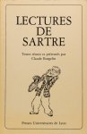 SARTRE, J.P., BURGELIN, C., (ED.) - Lectures de Sartre. Textes réunis et préséntes.