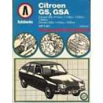  - Citroen GS owners workshop manual. Citroen GS 1015 cc., 1129 cc.,1220 cc., 1299 cc. 1971 - 1980
