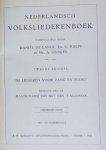 Lange, Daniël de / Kalff, G. / Loosjes, A. - Nederlandsch Volksliederenboek. Tweede bundel. 141 Liederen voor zang en piano