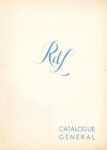 RENAISSANCE DU LIVRE, La - RdL Catalogue Général.
