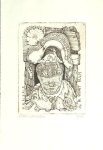 Steenvoorden, Ab. - Exlibris voor Dr. Gernot Blum. Steenvoorden, Ab. - Exlibris voor Dr. Gernot Blum.