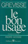 Andre Goosse - Le bon usage
