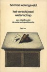 KONINGSVELD, HERMAN - HET VERSCHIJNSEL WETENSCHAP. een inleiding tot de wetenschapsfilosofie.