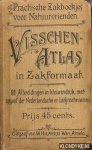 Diverse auteurs - Visschen-Atlas in zakformaat. 91 afbeeldingen in kleurendruk, met opgaaf van Nederlandsche en Latijnsche namen