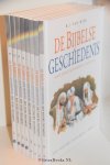 Burghout, Adri|Wijk, B.J. van - De Bijbelse Geschiedenis    (8 delen compleet)    (alleen voorraad 55% korting)