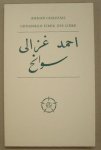 GHAZZALI, AHMAD. - Gedanken über die Liebe.