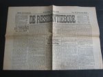 Oorlogskrant - De Residentiebode Oorlogskrant - De Residentiebode