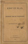 Maurits de Vries - Knop en blad