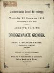 Veiling - Achtste veiling van drooggemaakte gronden. Polder III West (Groote Y polder) : Afdeelingen A, B en C (ten deele) : woensdag 13 september 1876 ...