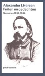 Alexander I. Herzen - Feiten en gedachten Vierde boek 1852-1864