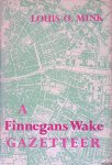 Mink, Louis O. - A Finnegans Wake Gazetteer Mink, Louis O. - A Finnegans Wake Gazetteer
